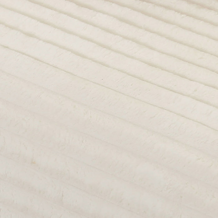 Tarra Fluffy Oversized Cream Corduroy Modular RAF Sectional - UK