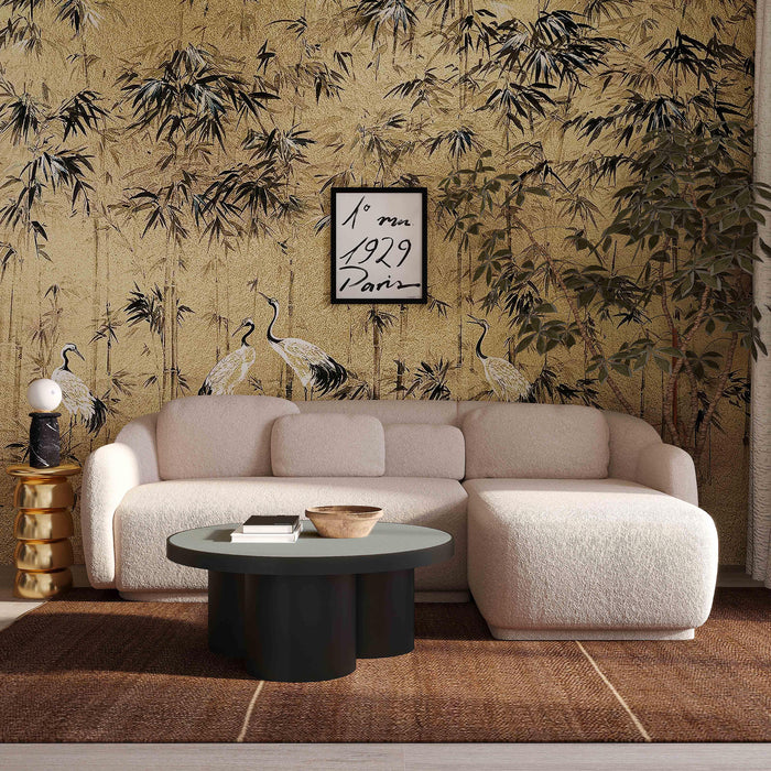 Misty Cream Boucle Sectional - RAF - UK