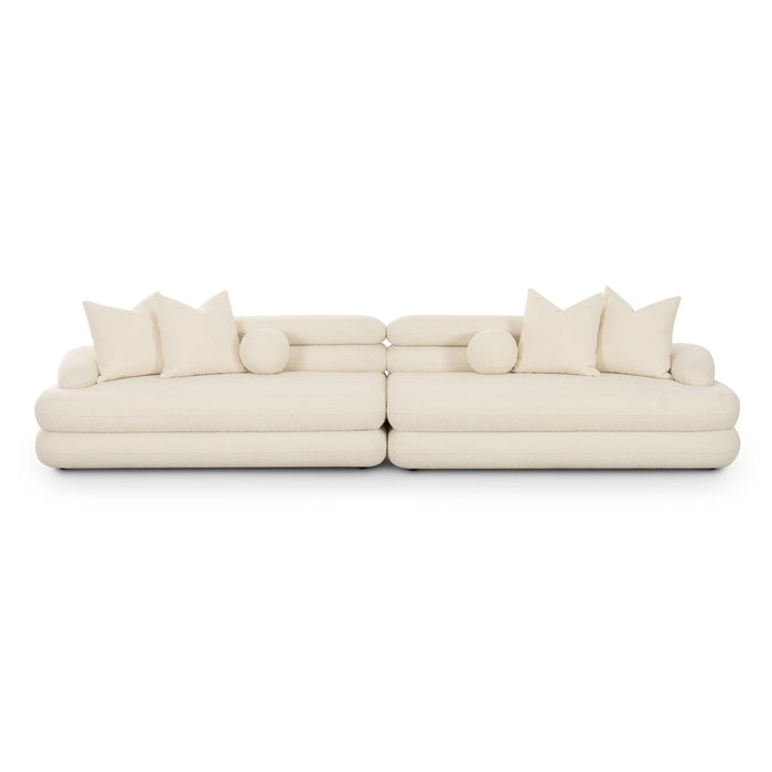 Lulu Cream Boucle Modular Sofa