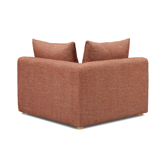 Hangover Sedona Red Textured Fabric Modular Corner Chair