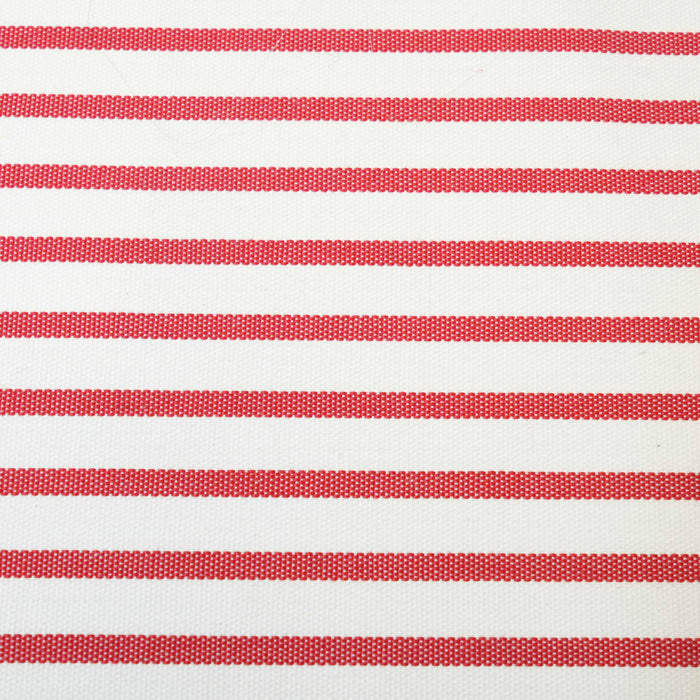 Saint Tropez Pearl and Red Striped Stuffed Outdoor Armchair - UK