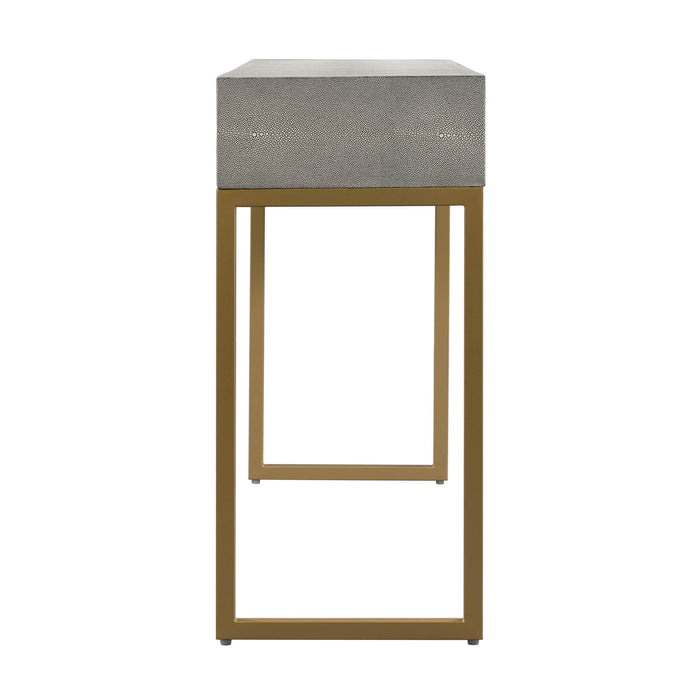 Pesce Shagreen Console Table - UK