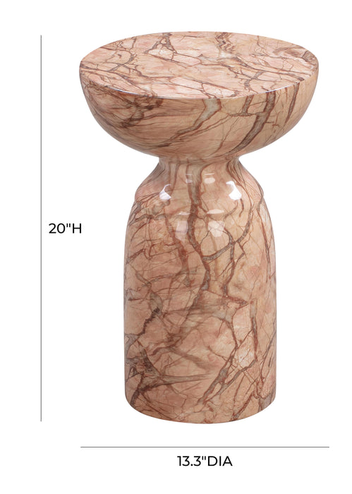 Rue Sunset Marble Side Table - UK