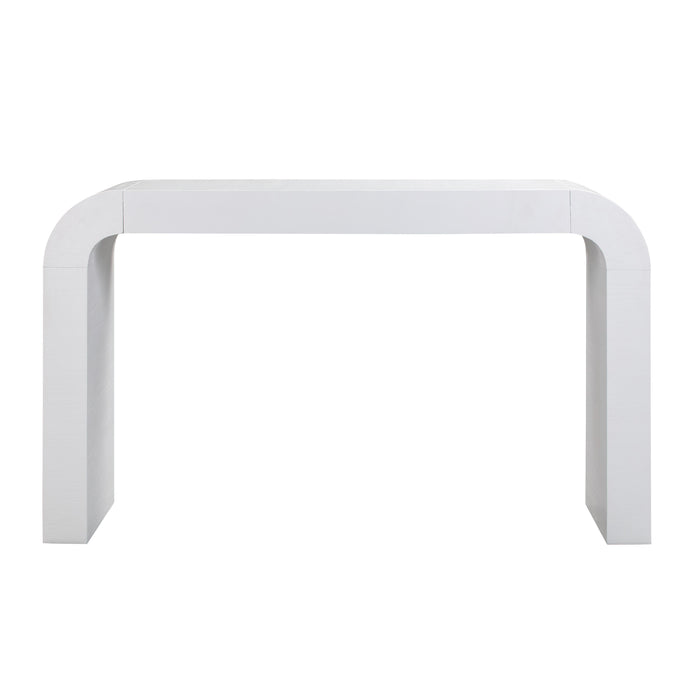 Hump White Console Table - UK