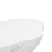 Crag White Concrete Coffee Table - UK - MR ZEE FURNITURE