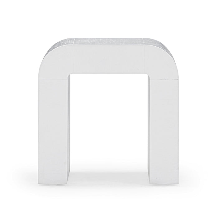 Hump White Side Table
