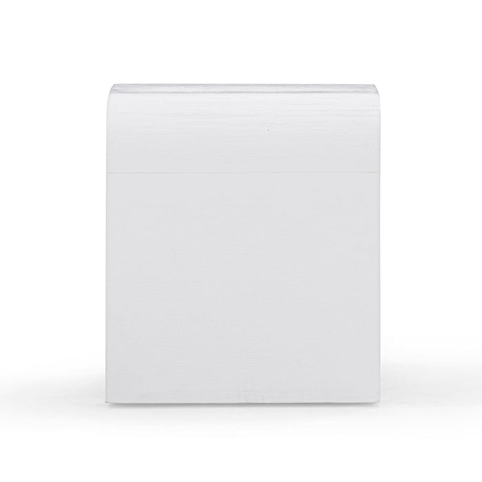 Hump White Side Table