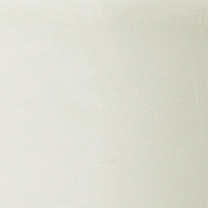 Opal Cream Velvet Ottoman with Gold Base - UK