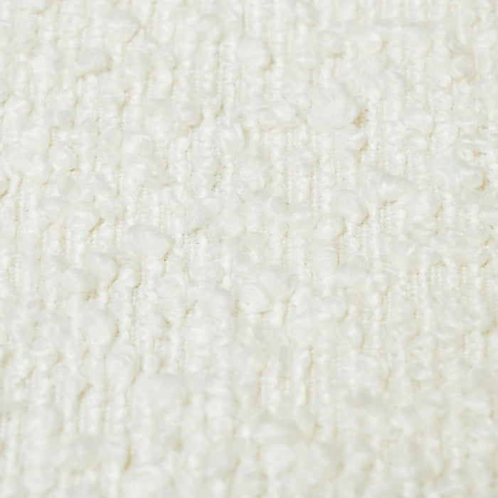 Broohah Cream Boucle Ottoman - UK