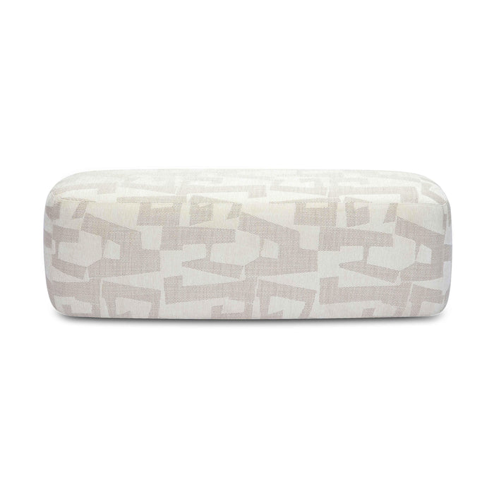 Graceland Cream Jacquard Bench