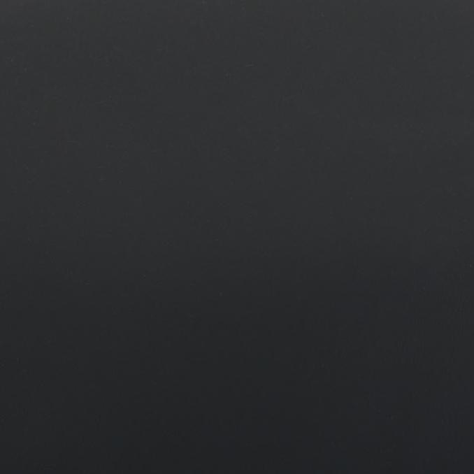 Shag Me Black Performance Vegan Leather Ottoman