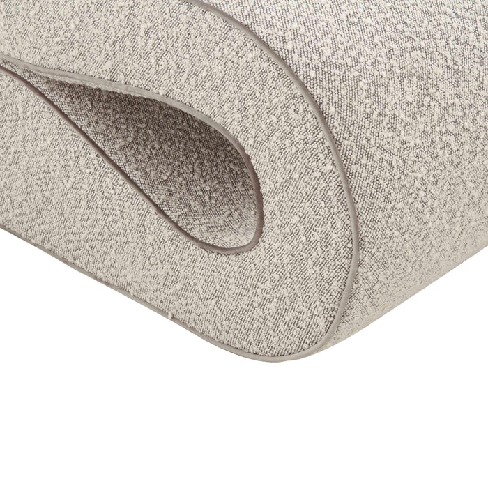 Senna Speckled Grey Boucle Accent Chair - UK