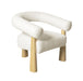 Spara Cream Boucle Accent Chair - UK - MR ZEE FURNITURE