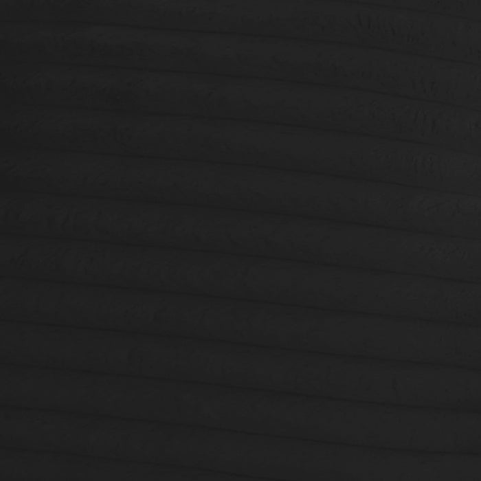 Senna Black Oversized Corduroy Accent Chair