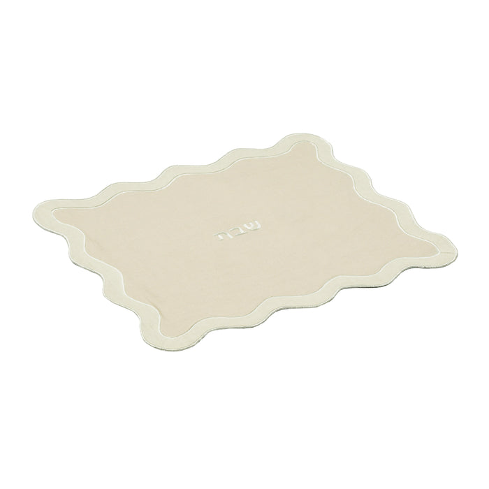 TOV Taupe Wavy Challah Cover