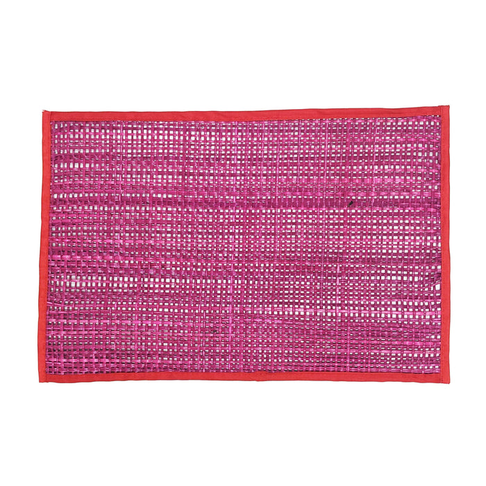 Peele Pink Seagrass Placemat - Set of 4