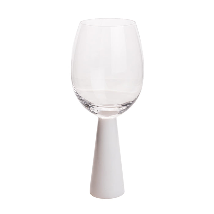 Rose White Wine Glasses - Set of 4