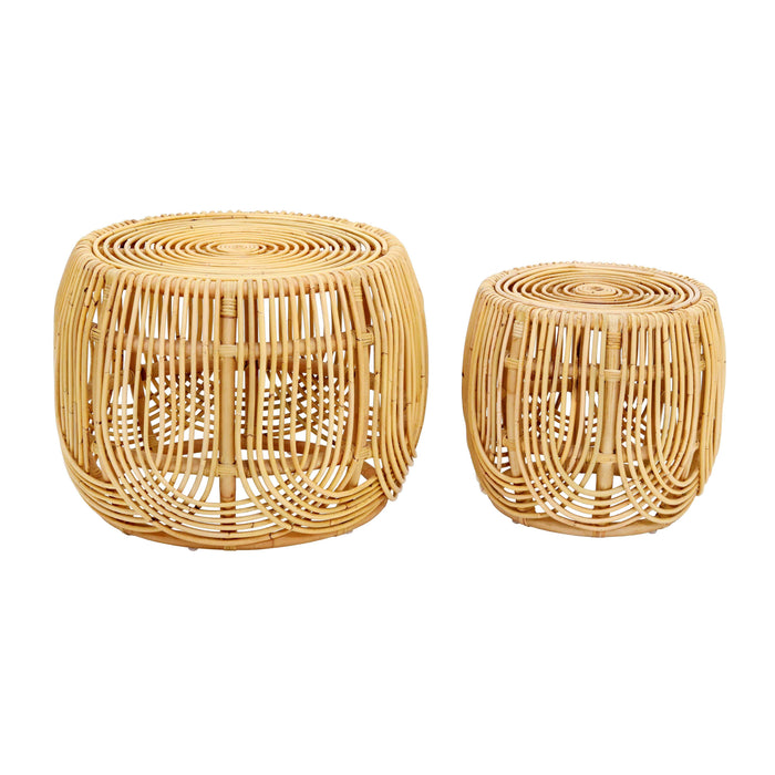 Azrina Rattan Nesting Tables