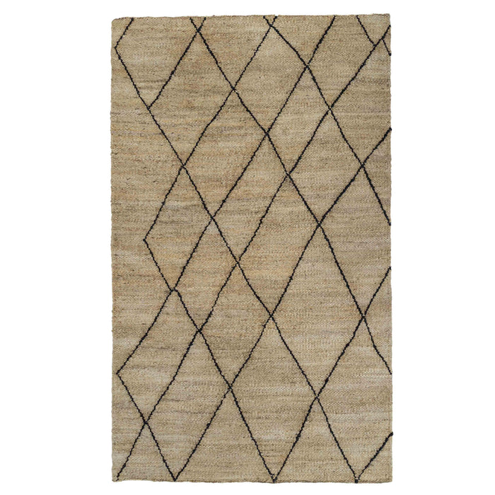 Crosshatch Natural 5' x 8' Area Rug 3