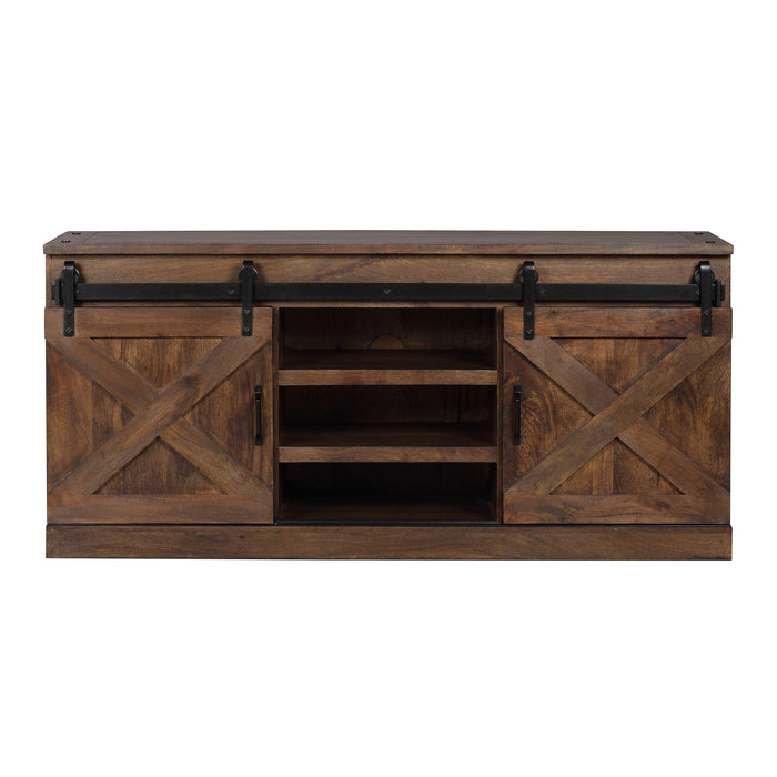 Dawson Rustic Brown Console