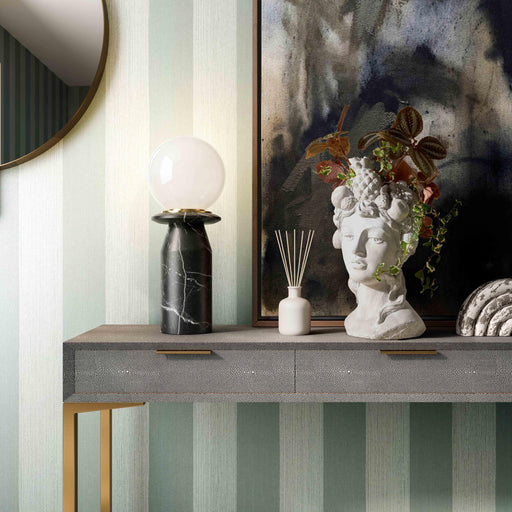 Globe Onyx Black Marble Lamp - MR ZEE FURNITURE