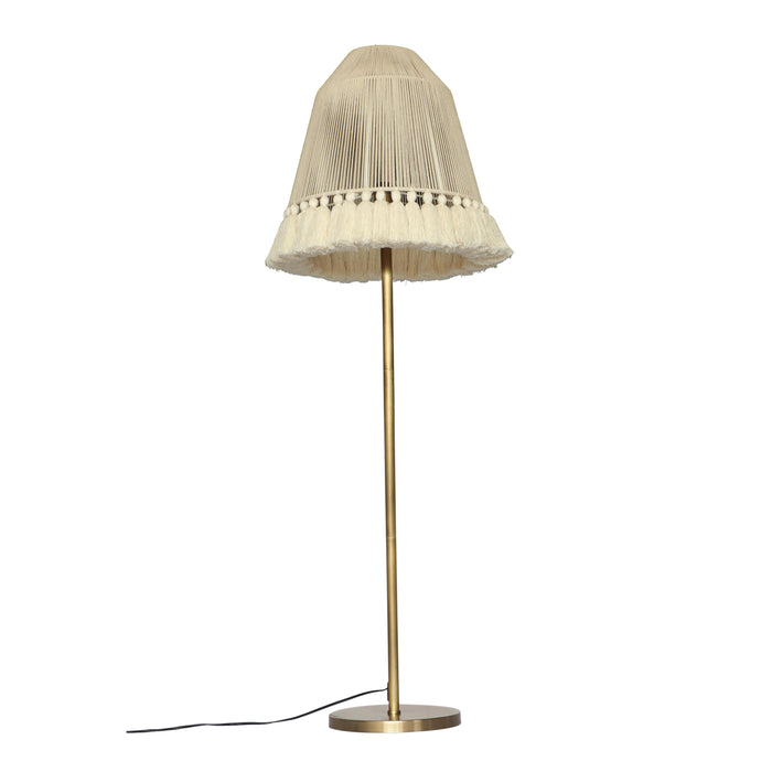 June White Tall Floor Lamp 9