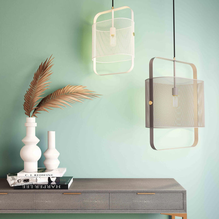 Klaus Large Grey Pendant 2