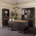 Roanoke Black Executive Desk - MR ZEE FURNITURE