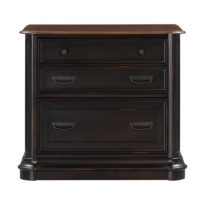 Roanoke Black File Cabinet
