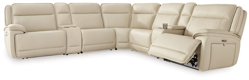 Double Deal Reclining Sectional with 2 Consoles - MR ZEE FURNITURE