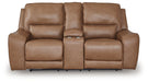DeepWakes Power Reclining Loveseat with Console - MR ZEE FURNITURE