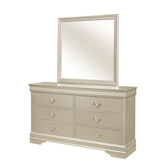 Crown Mark Louis Philip Dresser in Champagne