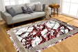 1042 Red - Marble - MR ZEE FURNITURE