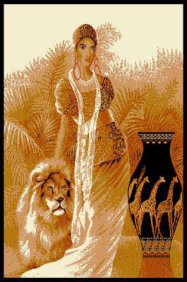 1108 LadyWithLion - Star - MR ZEE FURNITURE