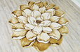 301 Beige - Flowers - MR ZEE FURNITURE