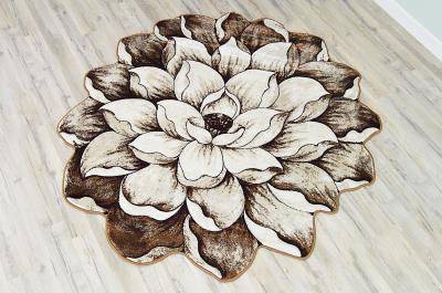 301 Brown - Flowers - MR ZEE FURNITURE