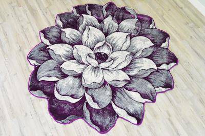 301 Purple - Flowers - MR ZEE FURNITURE