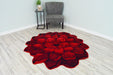 301 Red - Flowers - MR ZEE FURNITURE