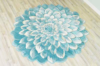 303 Blue - Flowers - MR ZEE FURNITURE