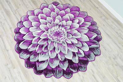 303 Purple - Flowers - MR ZEE FURNITURE