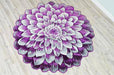 303 Purple - Flowers - MR ZEE FURNITURE