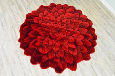 303 Red - Flowers - MR ZEE FURNITURE