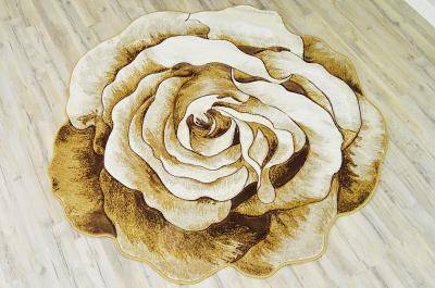 304 Beige - Flowers - MR ZEE FURNITURE