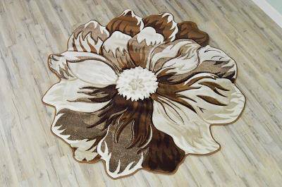 305 Brown - Flowers - MR ZEE FURNITURE
