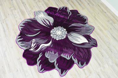 305 Purple - Flowers - MR ZEE FURNITURE