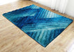 396 Turquoise - 3D Shaggy - MR ZEE FURNITURE
