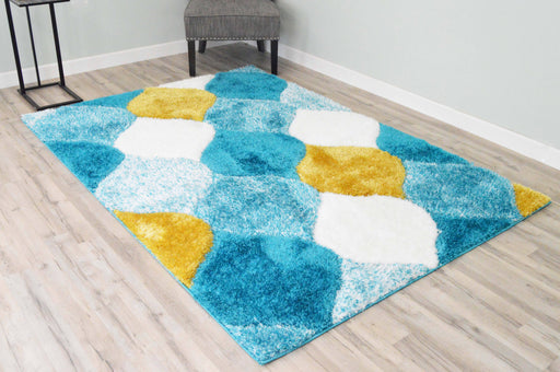 6488 Multi - 4D Shaggy - MR ZEE FURNITURE