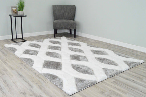 6490 Grey - 4D Shaggy - MR ZEE FURNITURE