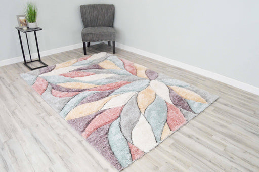 6994 Pink - 4D Shaggy - MR ZEE FURNITURE