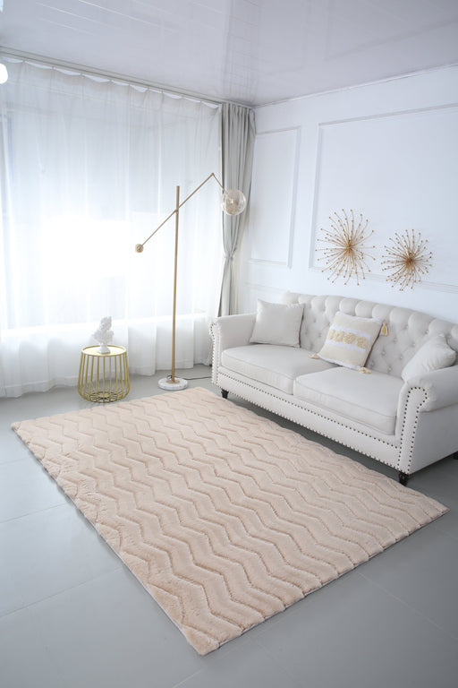 Ava Shaggy Beige - Ava Shaggy - MR ZEE FURNITURE